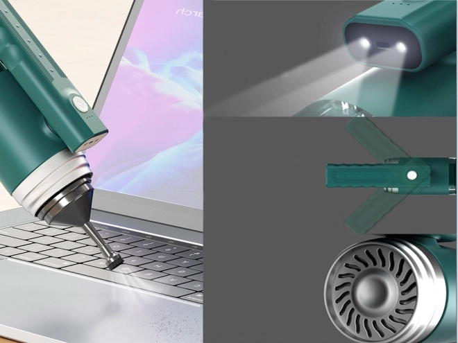 Akumulátorový ruční vysavač do auta 120W