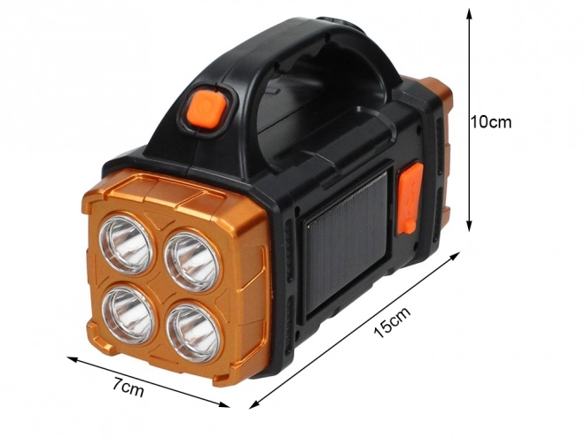 Přenosná solární LED powerbanka