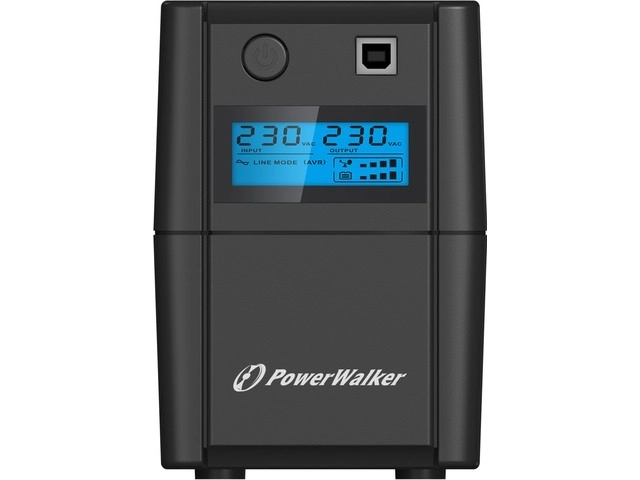 Power Walker Line-interactive UPS 650VA s LCD Displejem