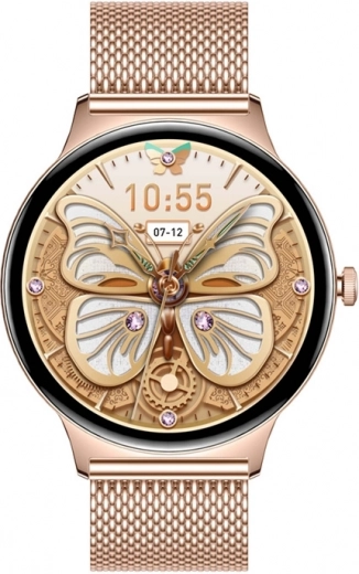 Luxusní zlatý design a AMOLED displej