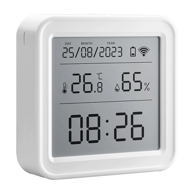 Zigbee chytrý senzor teploty a vlhkosti s LCD displejem