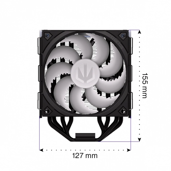 Chladič procesoru Endorfy Fera 5 Black ARGB