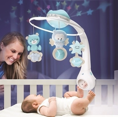 Uklidňující světlo a melodie pro snadné usínání