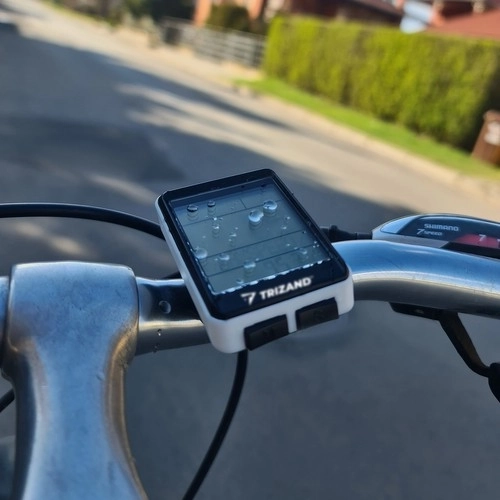 Multifunkční bezdrátový cyklocomputer Trizand