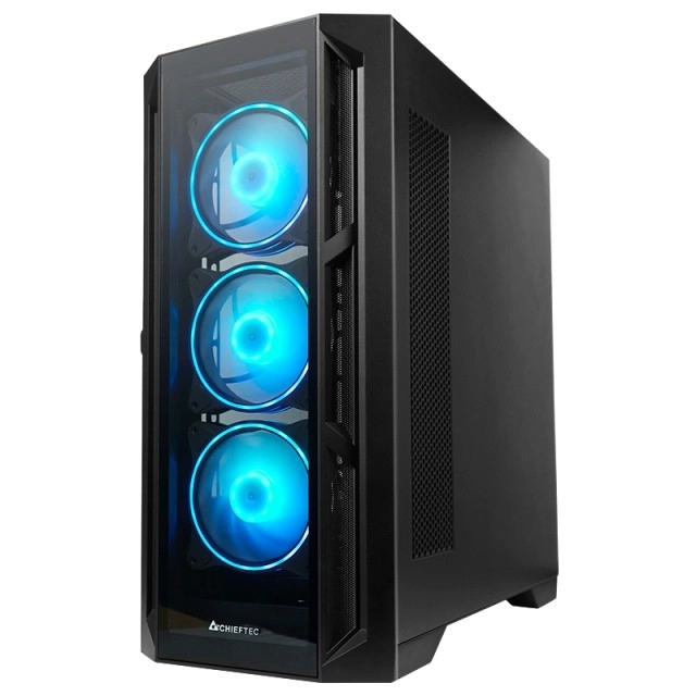 Skříň APEX GA-01B-TG-OP 4xFans ARGB