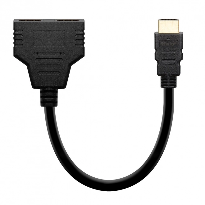 Pasivní rozbočovač HDMI (M) - HDMI (F) x 2, AK-77