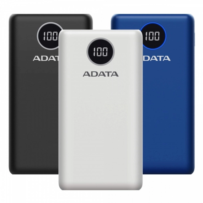 Powerbanka P20000QCD 20000mAh bílá QC/PD