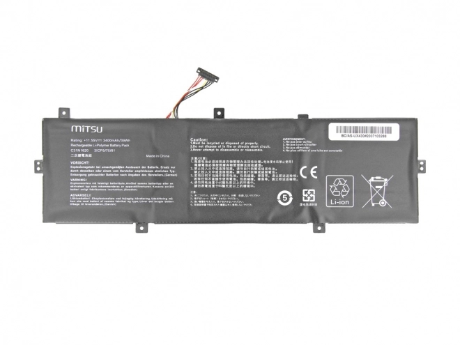 Baterie pro Asus UX430 3400mAh(39Wh) 11,55V