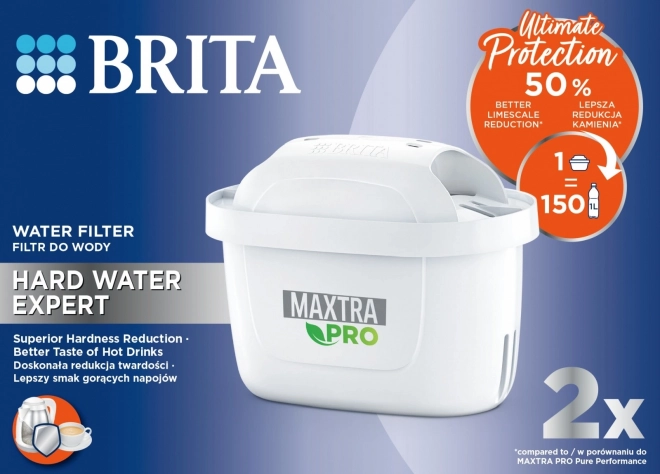 Maxtra PRO Hard Water Expert náhradní kazeta 2 ks.