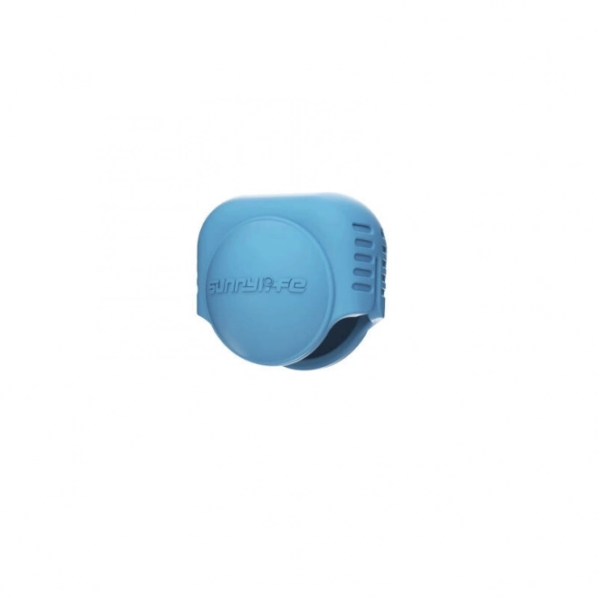 Silikonové pouzdro a kryt na objektiv Sunnylife pro Insta360 X4 (modré)