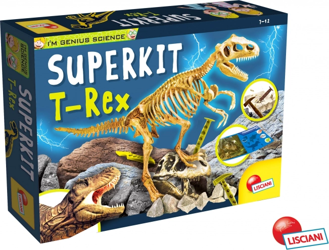 Archeologická sada I'M GENIUS super kit T‑Rex