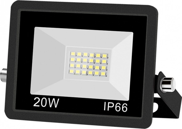 Venkovní LED reflektor 20W 6000K vodotěsný IP66