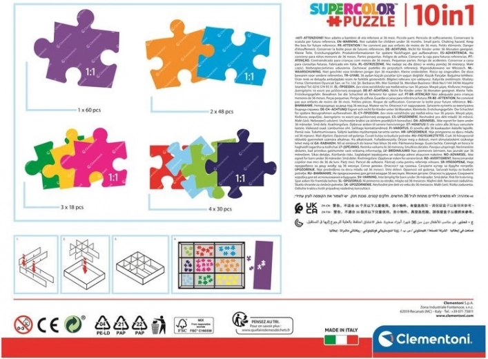 10 puzzle v jednom balení