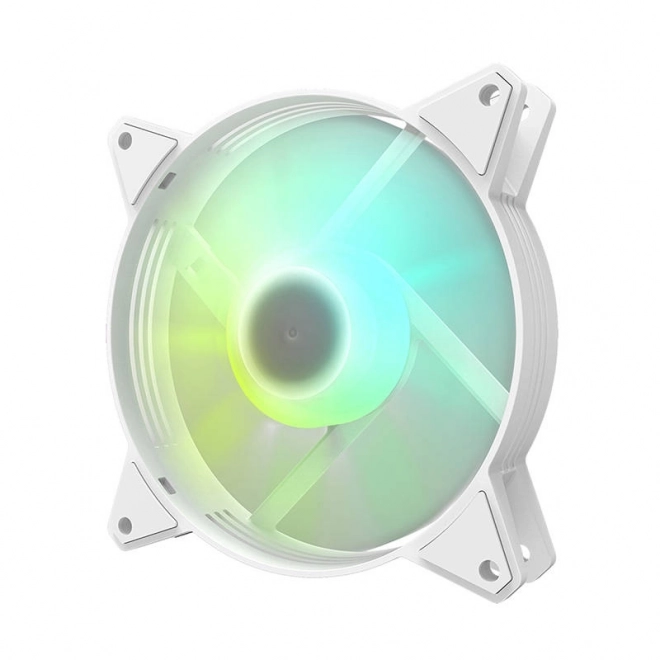 Sada počítačových ventilátorů ARGB Darkflash C6 3v1 120x120 (bílá)