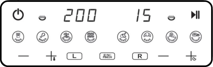 Výkonný ohřev a 8 programů