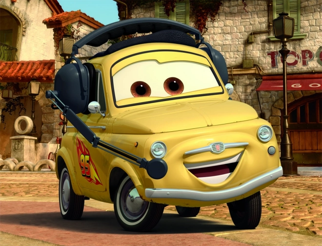 Dino Dřevěné kostky Cars ve světě