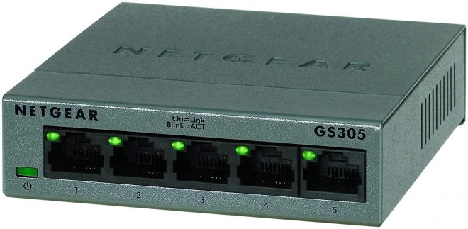 Nespravovaný přepínač GS305 5 portů 5xGE
