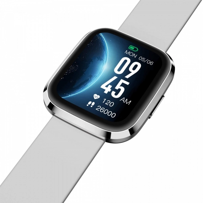 Smartwatch Garett GRC Style stříbrný