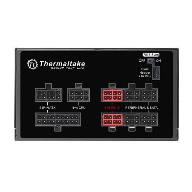 Toughpower Grand RGB Sync 650W Mod.(80+ Gold, 4xPEG, 140mm)
