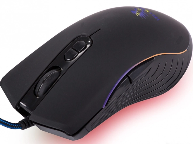 Drátová RGB optická herní myš