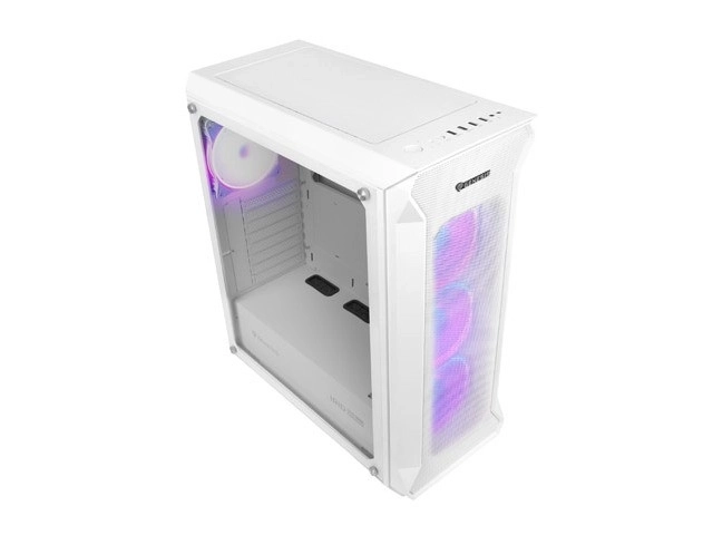 Počítačová skříň Genesis Irid 505 V2 ARGB s USB 3.0 Bílá