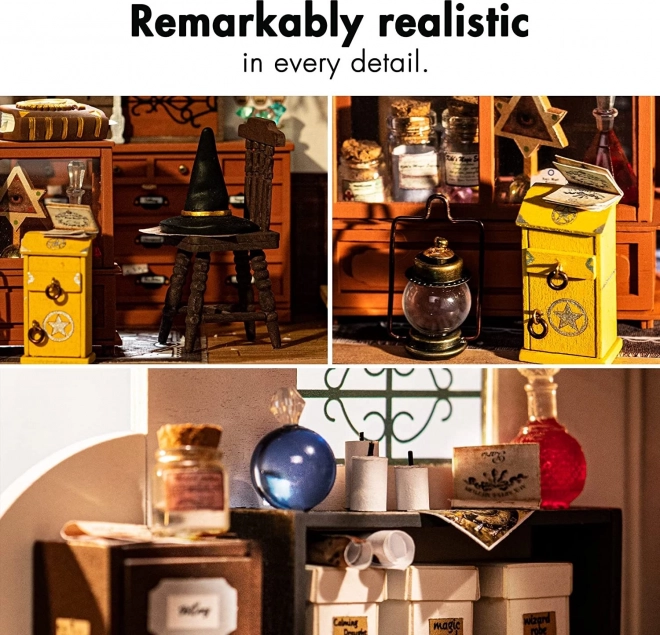 RoboTime miniatura domečku - Kouzelnický krámek
