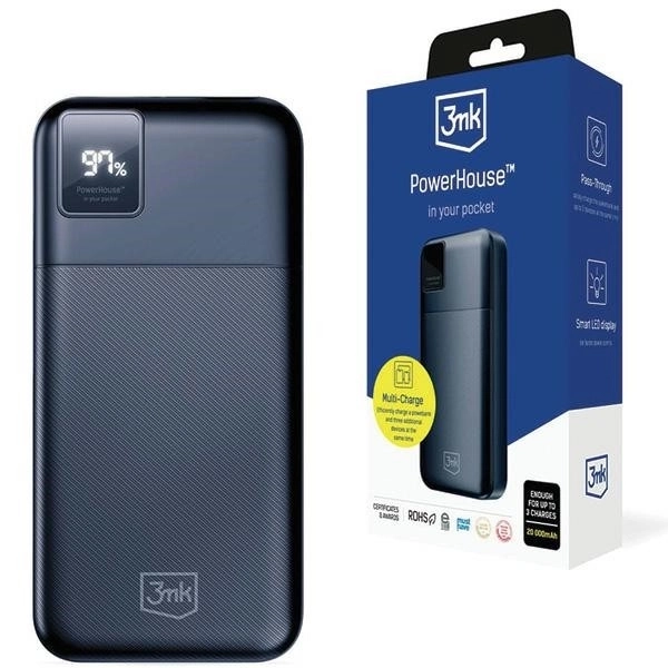 Powerbank s rychlým nabíjením a LED displejem