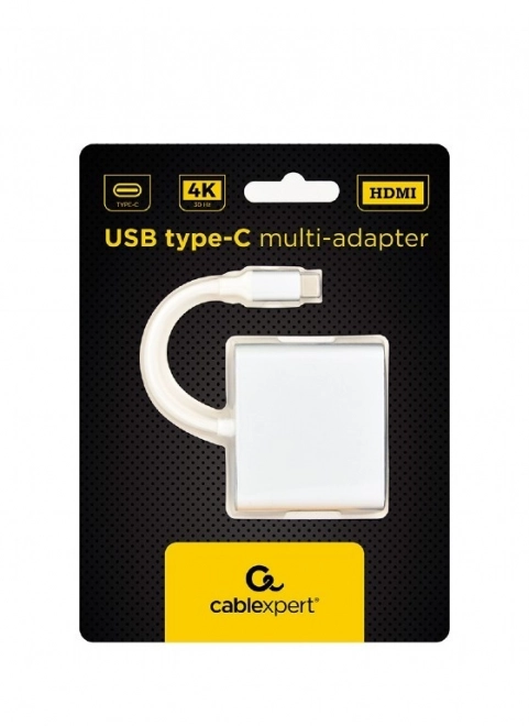 Adaptér USB typ C stříbrný s HDMI