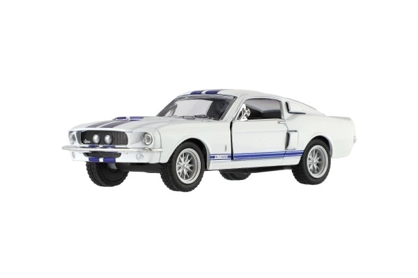 Auto Kinsmart Shelby GT-500 kov/plast 13cm na zpětné natažení