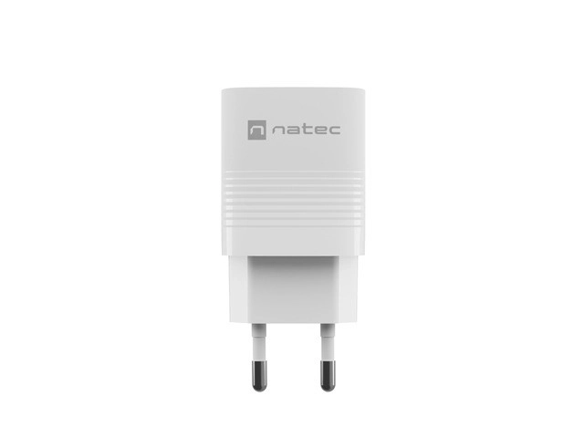 Síťová nabíječka Ribera GAN 1x USB-A + 1x USB-C 30W Bílá