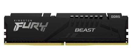 Paměť Kingston Fury Beast DDR5 128GB (4x32GB) 5600 CL40 černá