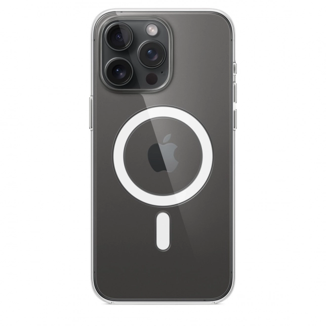 Pouzdro MagSafe pro iPhone 15 Pro Max - průhledné