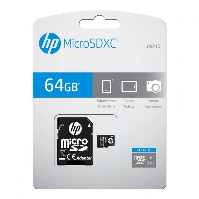 Karta MicroSDXC 64GB HP High Speed