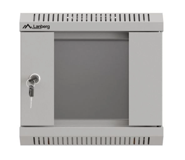 Nástěnná rack skříň 10 palců 4U 300x300 šedá