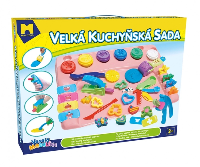 Veselá modelína: Velká kuchyňská sada