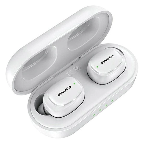Sluchátka Bluetooth 5.1 T13 Pro TWS bílá