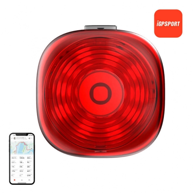 Chytré zadní světlo na kolo igpsport tl30