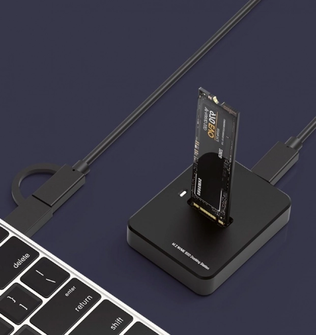 Dokovací stanice pro disky M.2 SATA a NVME USB-C