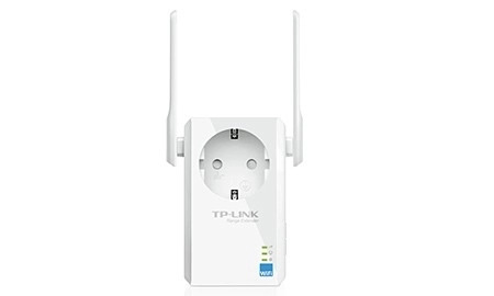 WiFi Extender TP-Link 300Mbps s průchozí zásuvkou