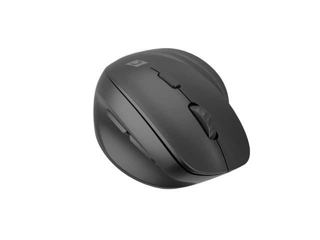 Crake 2 2400 DPI Bluetooth 5.2 + 2,4GHz bezdrátová myš pro leváky Černá