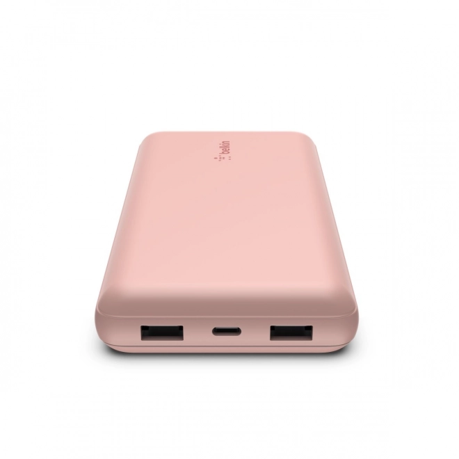 PowerBank 20 000mAh 15W USB-A/USB-C růžová zlatá