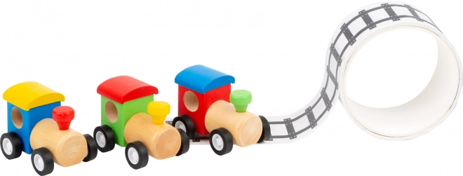 Small Foot Vláček s kolejemi