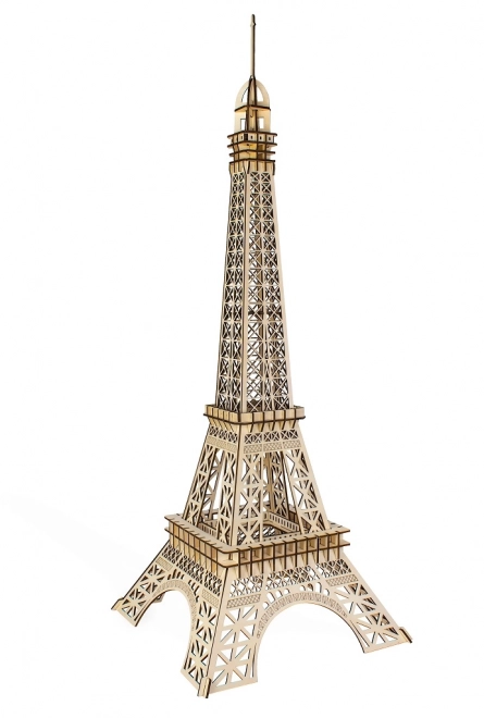 Dřevěné 3D puzzle Eiffelova věž