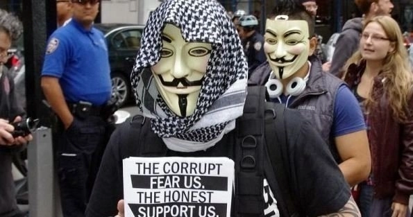 Maska Anonymous Guy Fawkes V for Vendetta