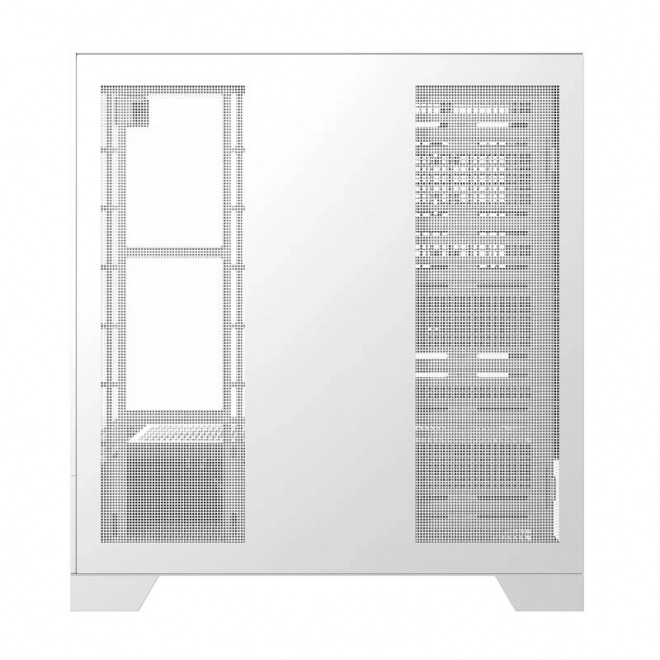 Počítačová skříň Darkflash DY450 bez ventilátorů (bílá)