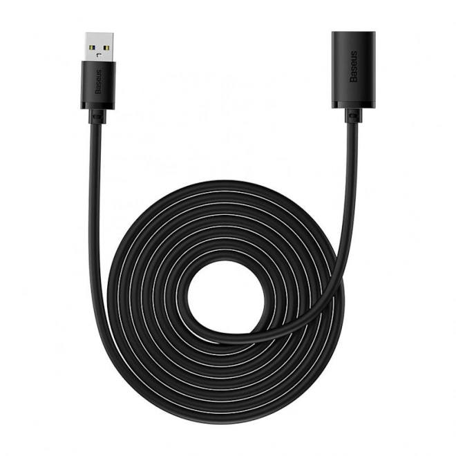 Prodlužovací kabel USB 3.0 Baseus samec-samice, řada AirJoy, 5 m (černý)