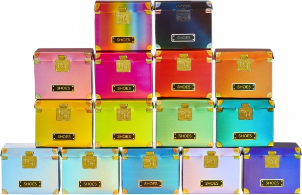 Rainbow High Kolekce Luxusních Bot Display 27 párů
