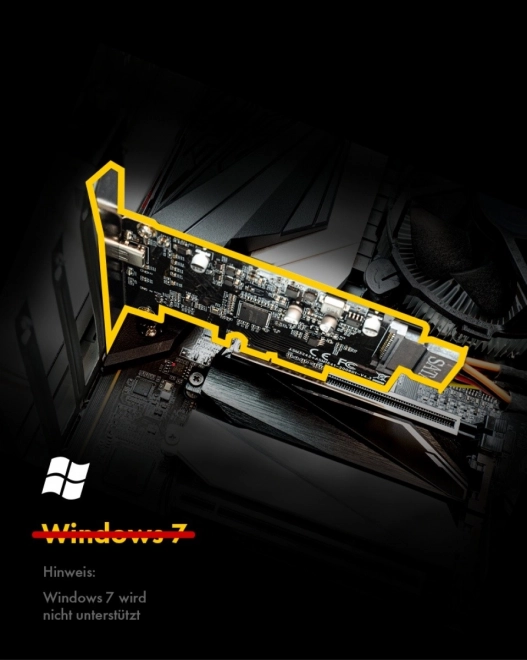 IB-PCI1901-C32 PCIe karta, TYPE-C USB 3.2 (Gen 2x2)