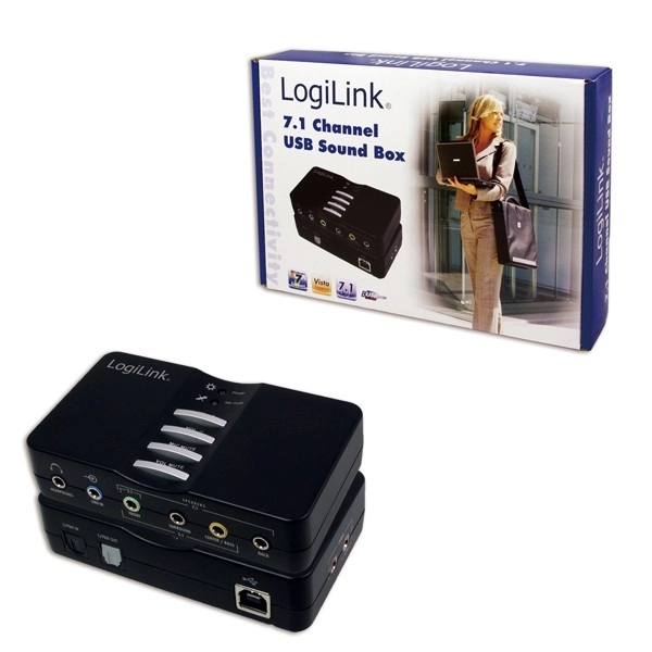 7.1 USB 8kanálová zvuková karta