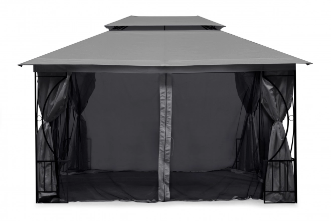 Stan zahradní pavilon 3x4m, moskytiéra a plné stěny